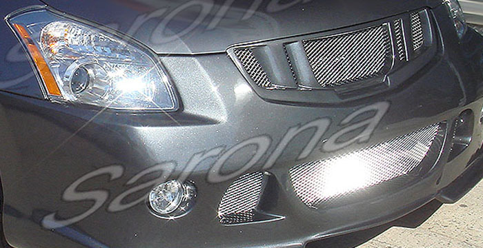 Custom Nissan Maxima Grill  Sedan (2007 - 2008) - $225.00 (Manufacturer Sarona, Part #NS-010-GR)